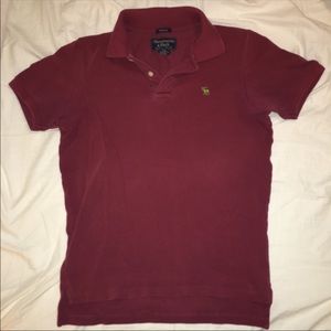 Maroon A+F shirt